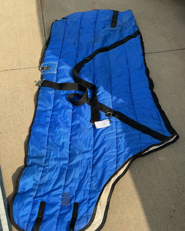 Winter light Blanket 79" Blue