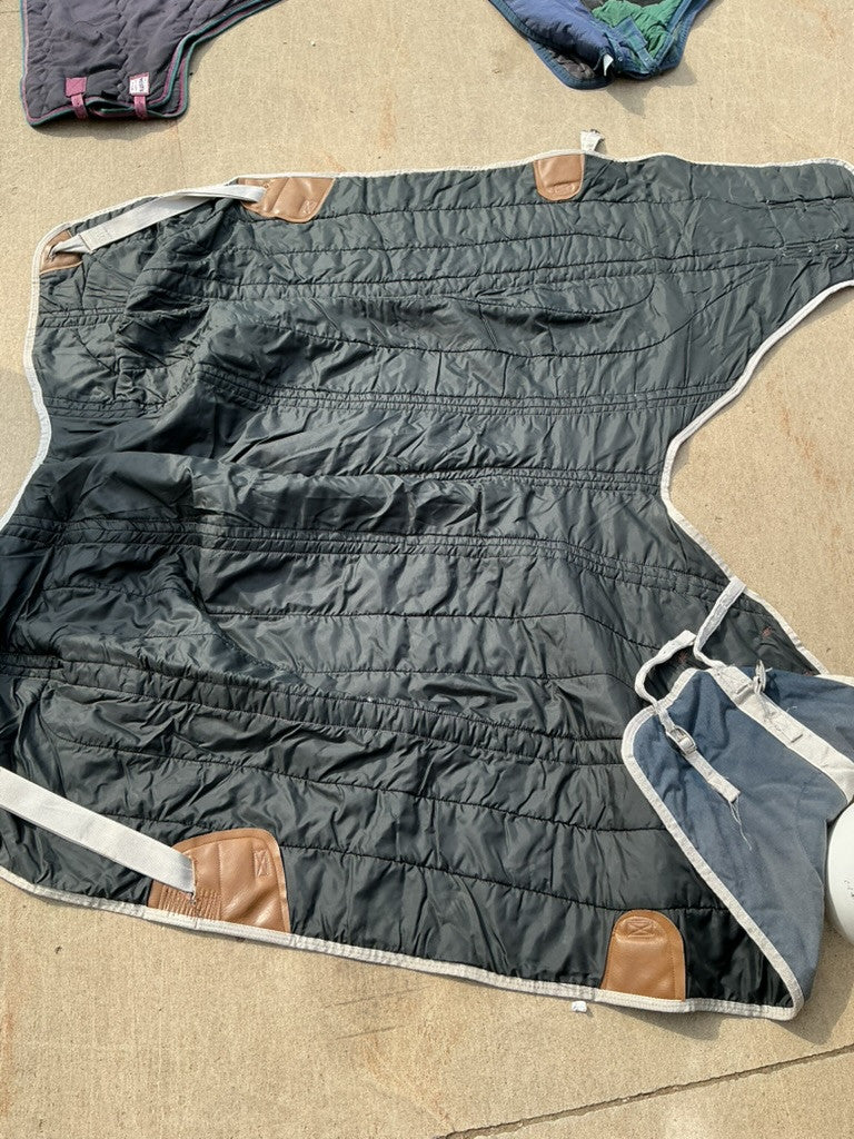 Winter Liner Blanket Faded 80" *repairs*