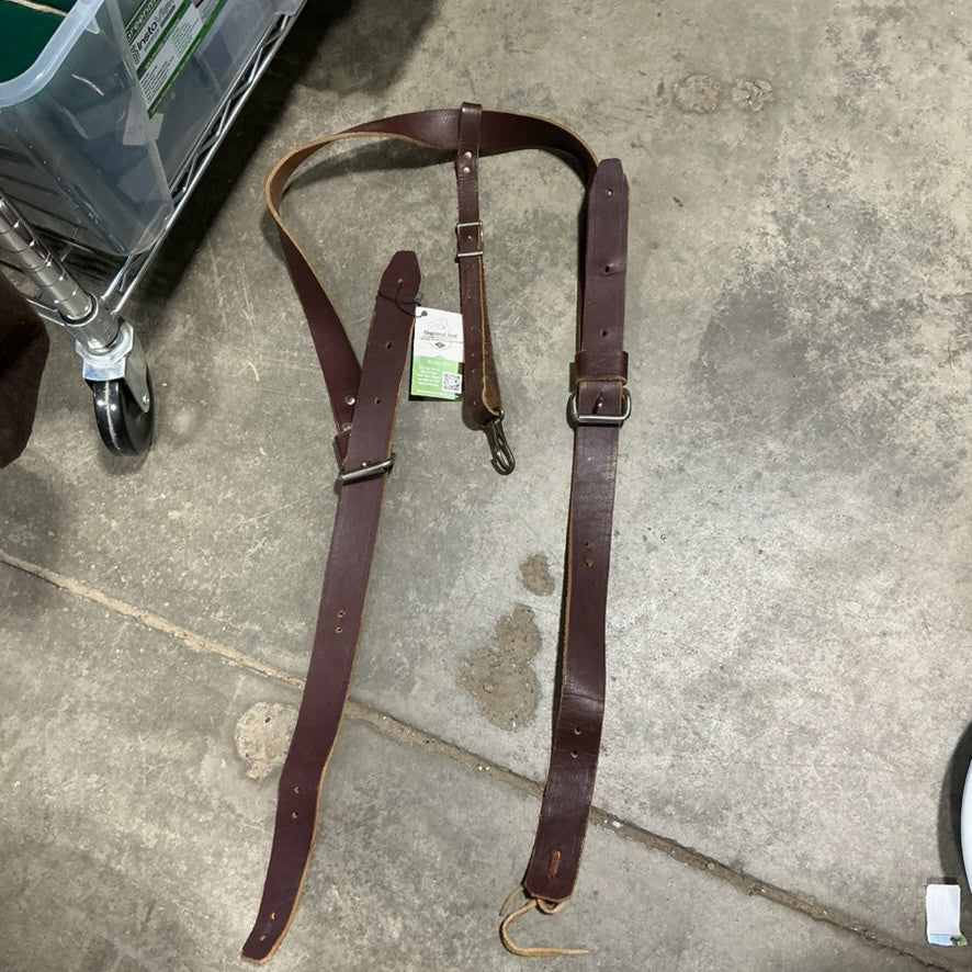 Western Flank & Billets Dark Leather 