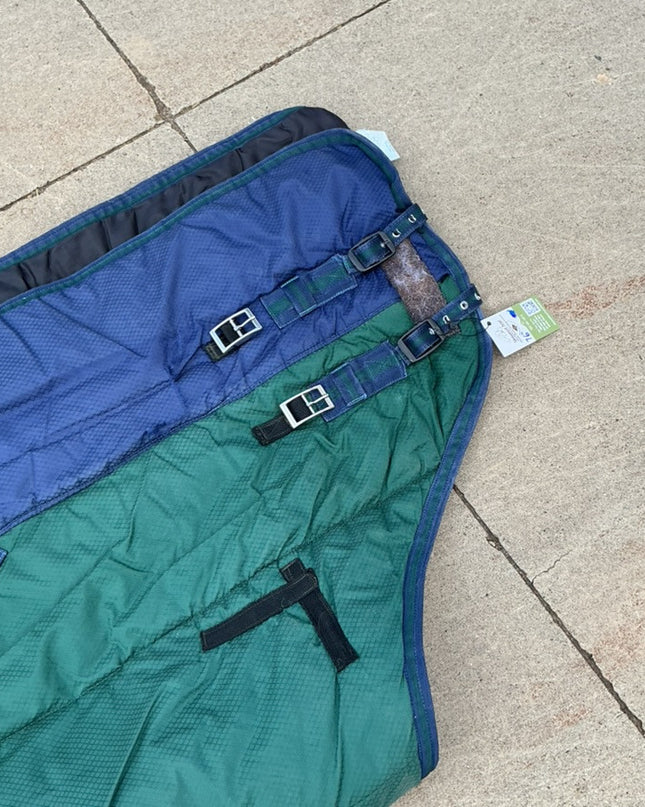 Winter Blanket 76" green/Blue