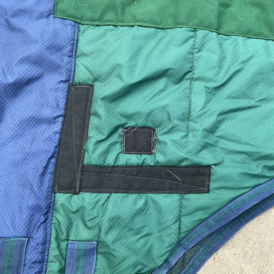 Winter Blanket 76" green/Blue