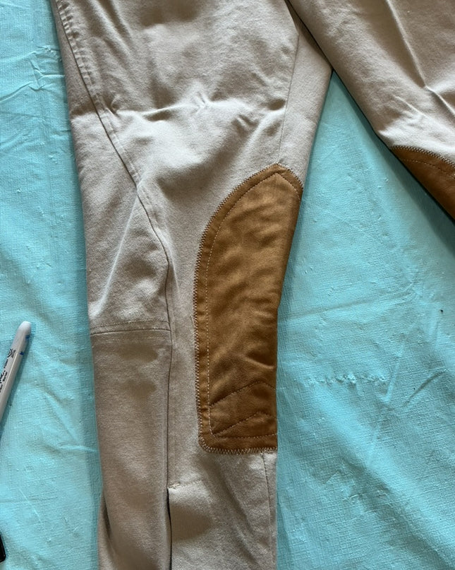 Breeches 34" Tan 