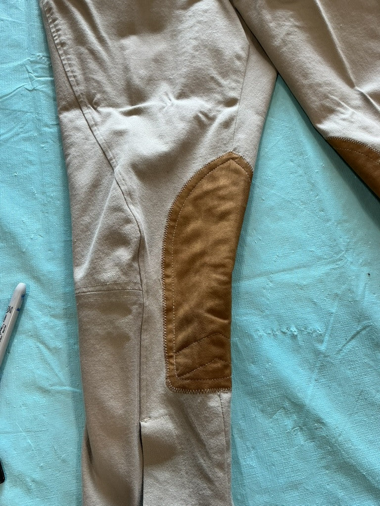 Breeches 34" Tan 