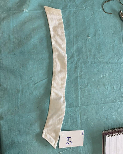 English Collars 2 Sizes White