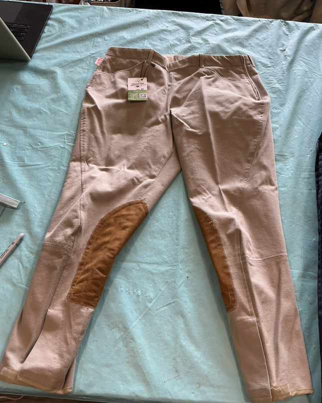 Breeches 34" Tan 