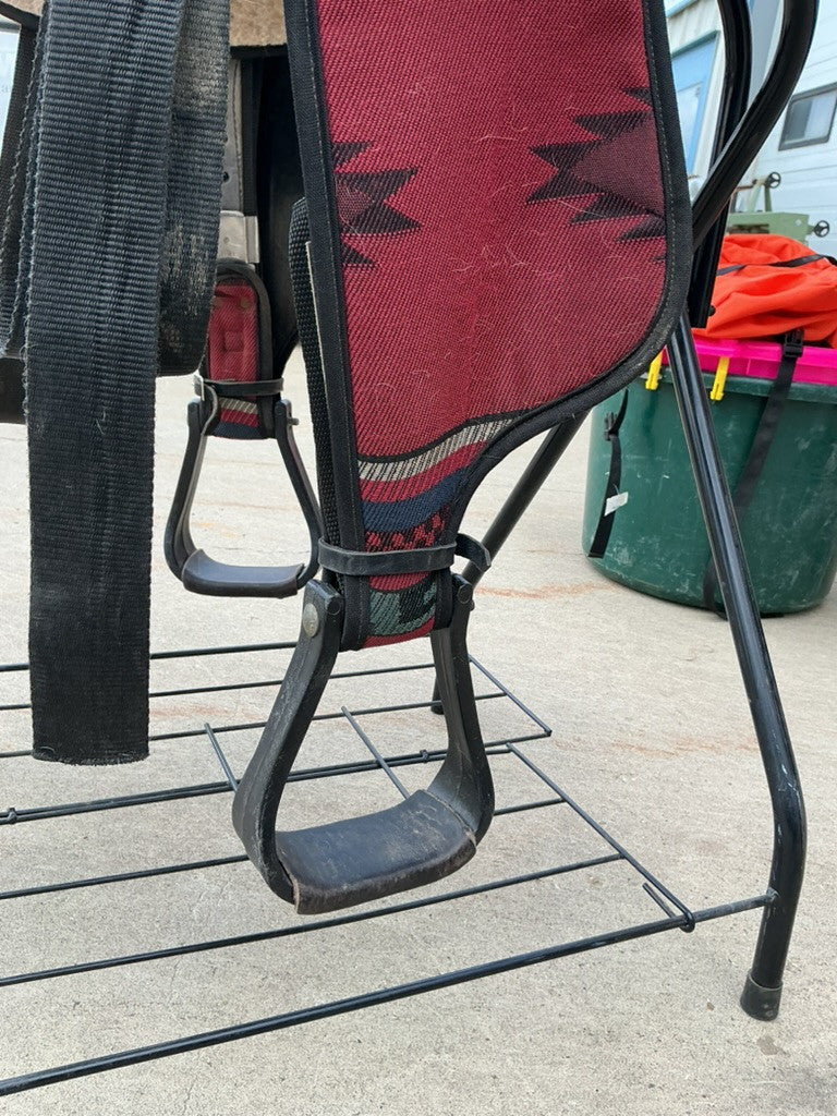 Western Saddle Synthetic S16"G7"