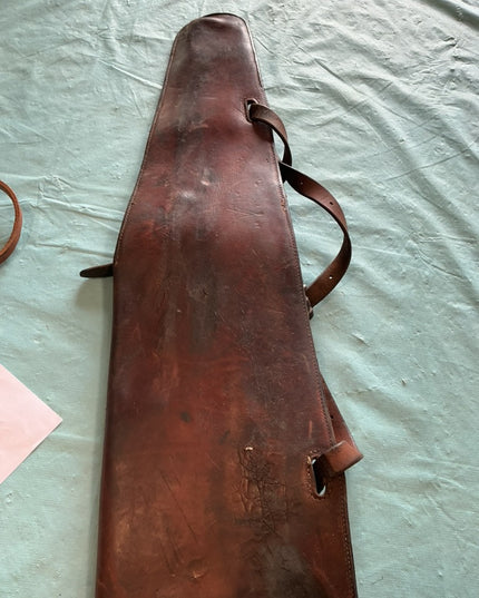 Rifle Scabbard Leather