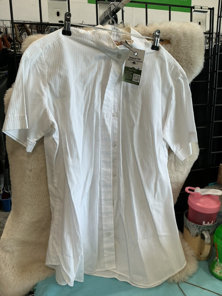english Riding Shirt 16" White 