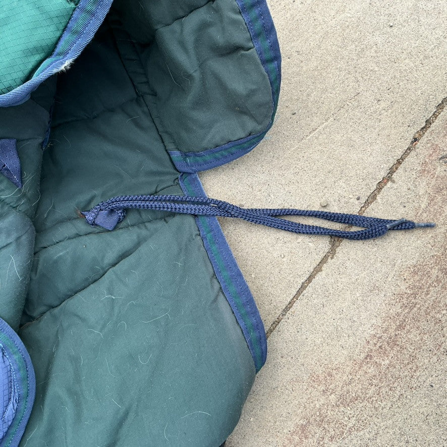Winter Blanket 76" green/Blue