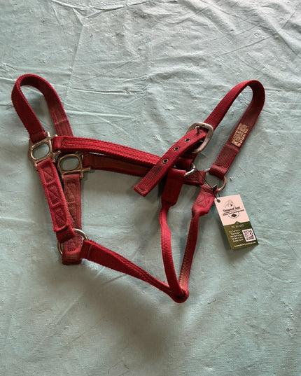 Nylon Halter Red