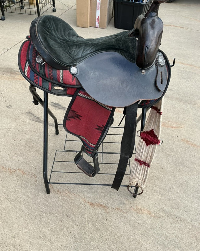 Western Saddle Synthetic S16"G7"