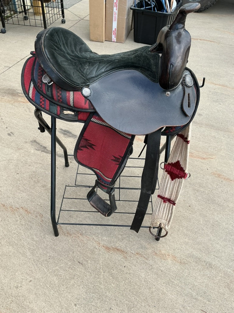 Western Saddle Synthetic S16"G7"