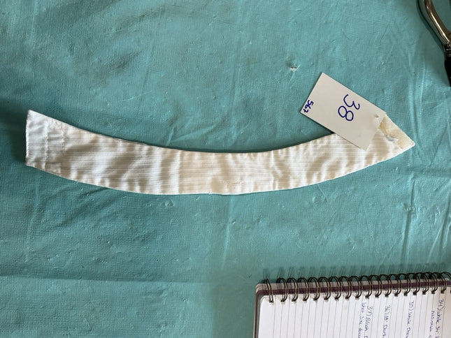English Collars 2 Sizes White