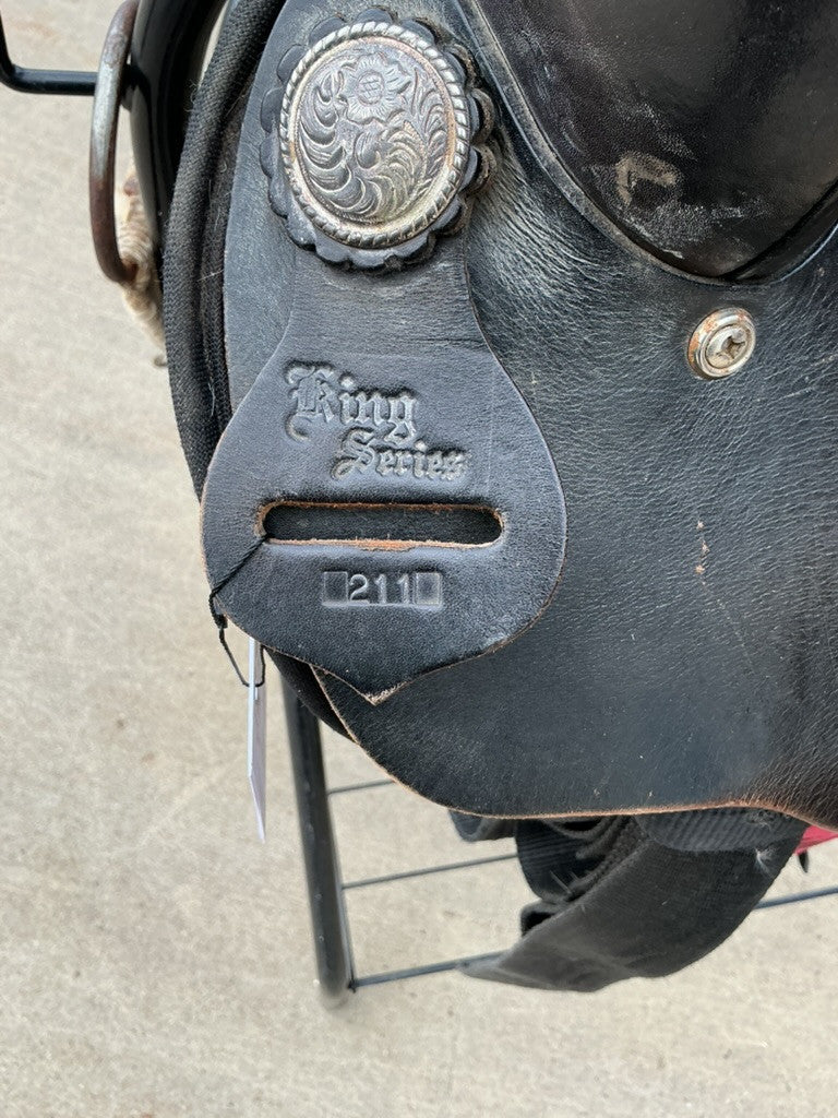 Western Saddle Synthetic S16"G7"