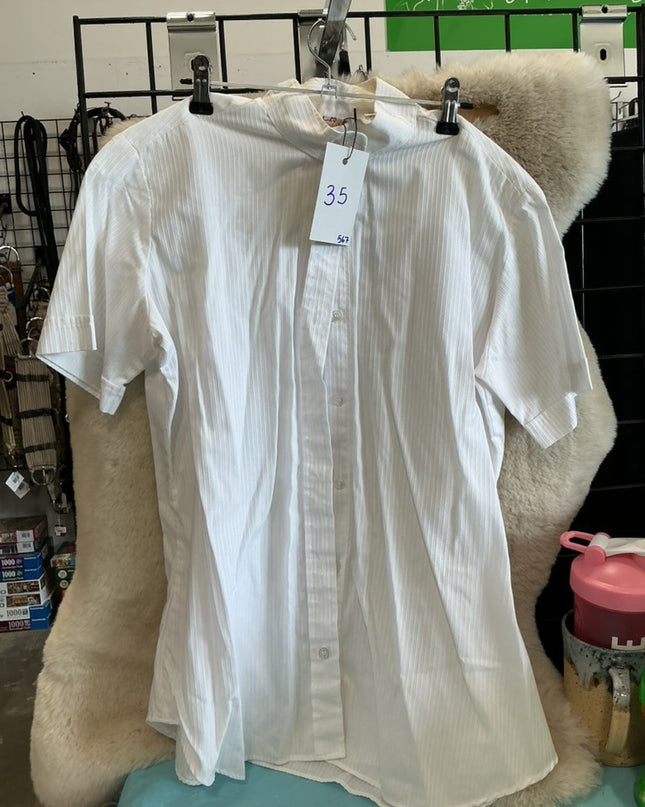 english Riding Shirt 16" White 