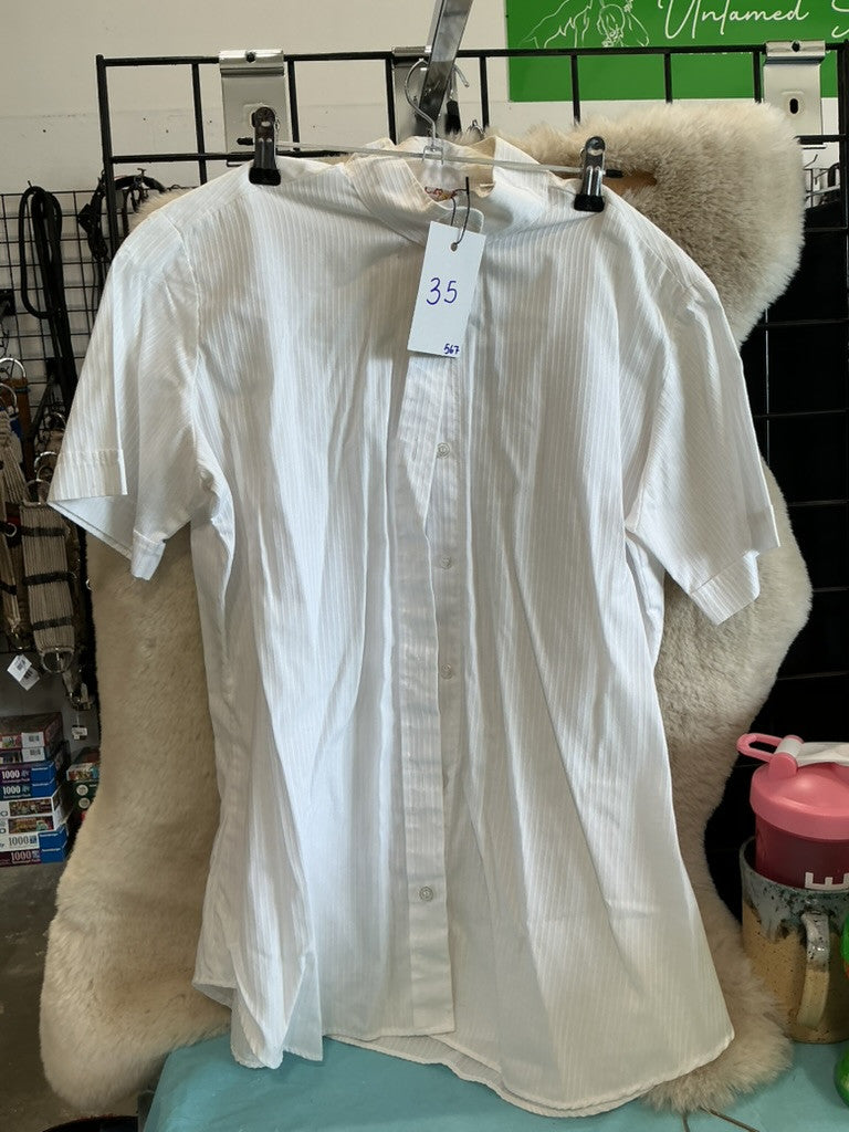 english Riding Shirt 16" White 