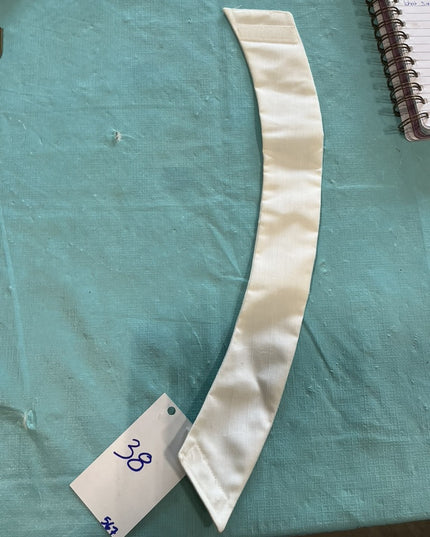 English Collars 2 Sizes White