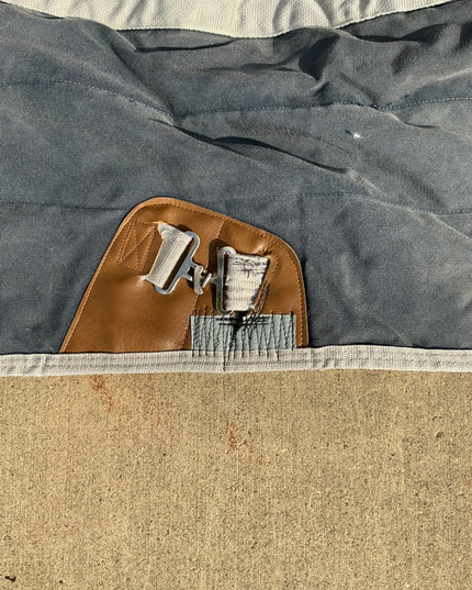 Winter Liner Blanket Faded 80" *repairs*