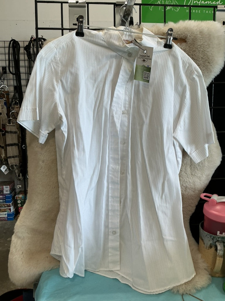 english Riding Shirt 16" White 