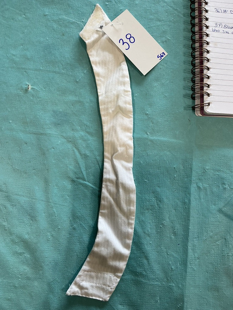 English Collars 2 Sizes White
