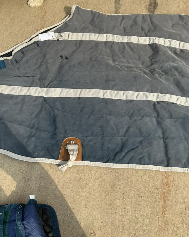 Winter Liner Blanket Faded 80" *repairs*