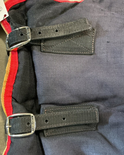 Winter Liner Blanket 80" Navy Welsh *Patches*
