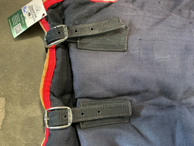 Winter Liner Blanket 80" Navy Welsh *Patches*