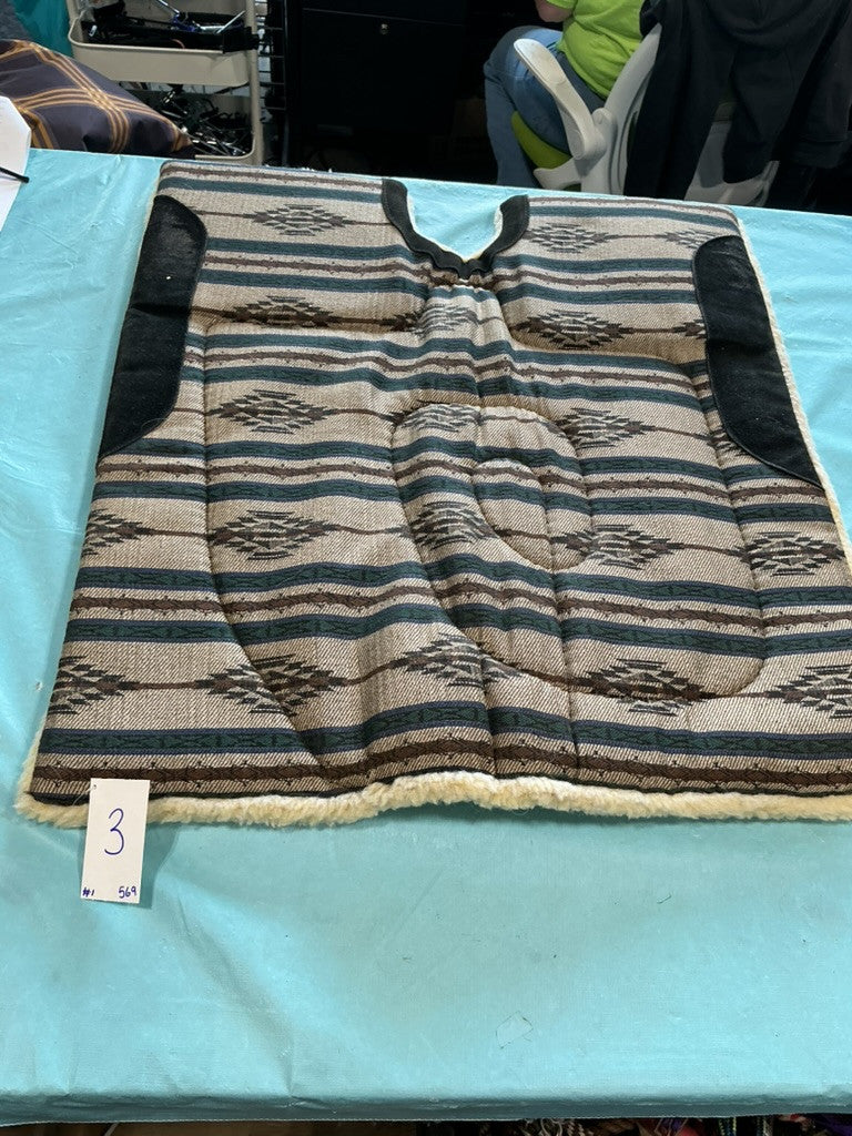 Western Saddle Pad 32"X30"