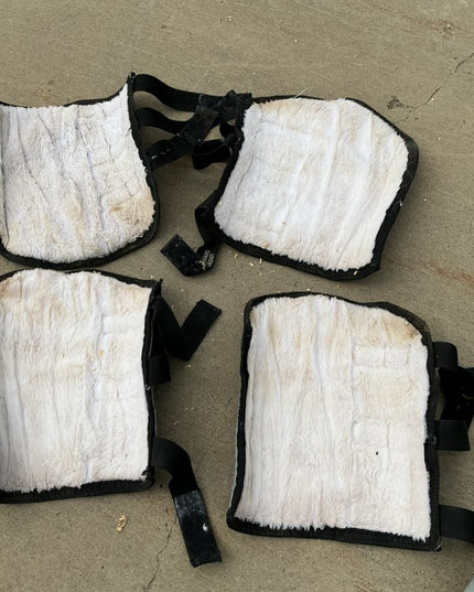 Set Stable Sheet Fleece & Stable grey Shipping Boots 