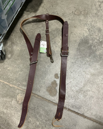 Western Flank & Billets Dark Leather 