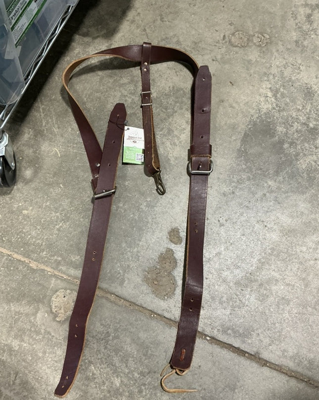 Western Flank & Billets Dark Leather 