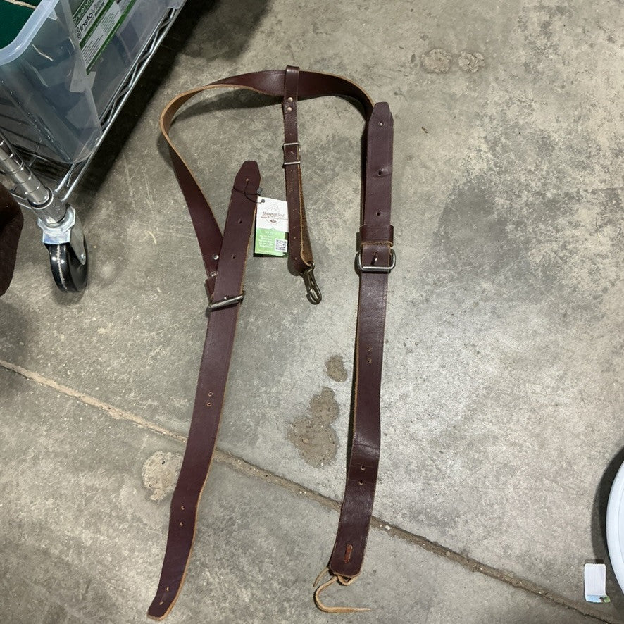 Western Flank & Billets Dark Leather 