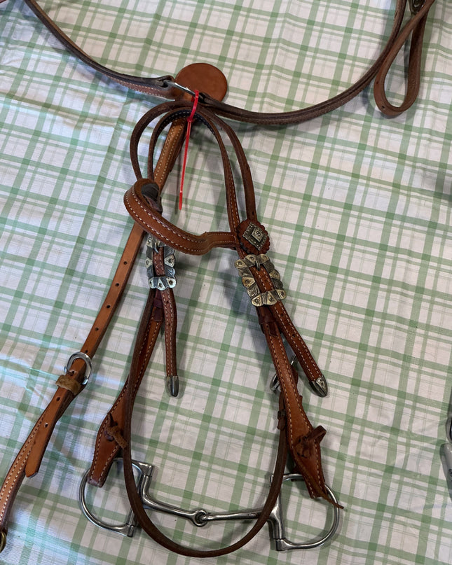 breast collar and bridle set 