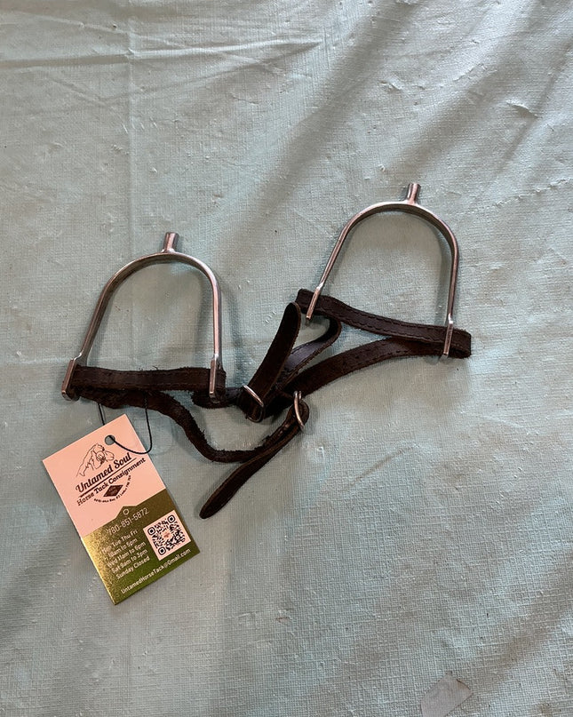 English Spurs With Leather Strap