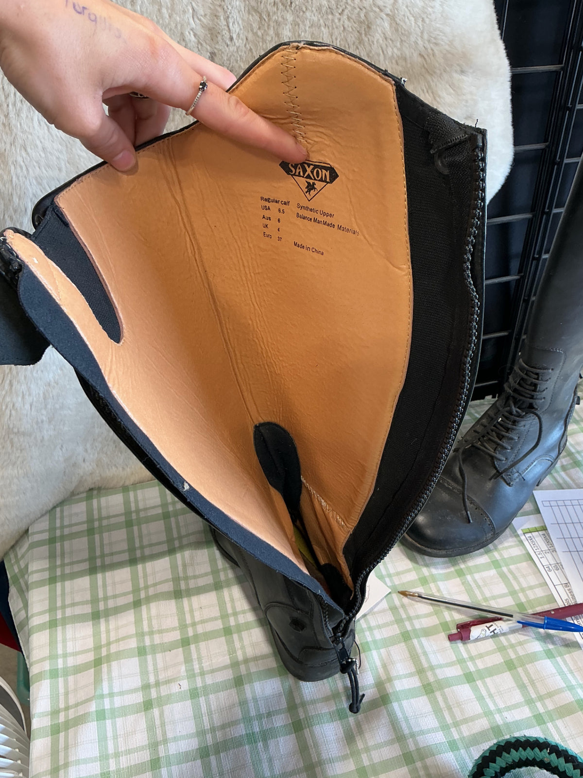 english riding boots 6.5