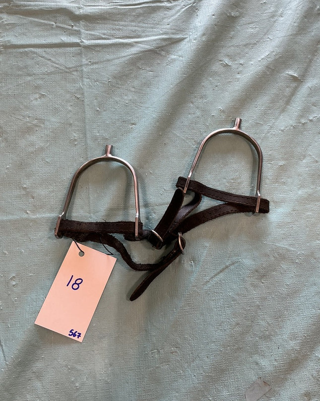 English Spurs With Leather Strap