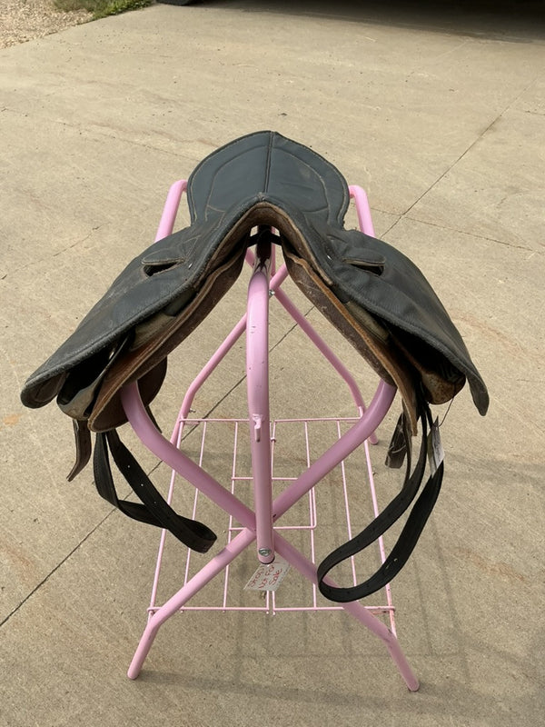 English Saddle – Jockey, Dark Brown (Worn Leather) | Used, Good