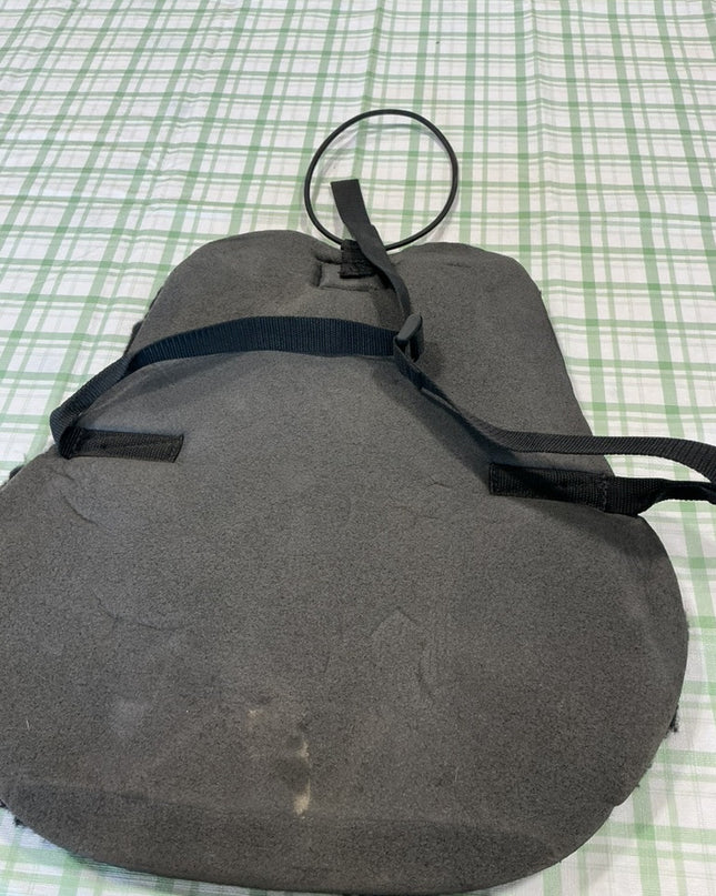 saddle seat saver black fleece (cashel)