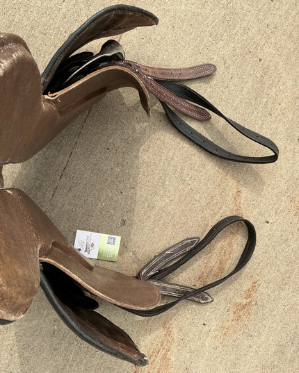 english exersize saddle brown leather 