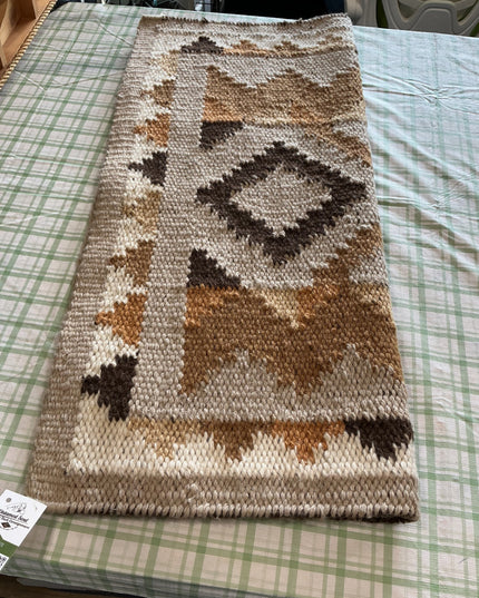 western saddle pad tan/brown