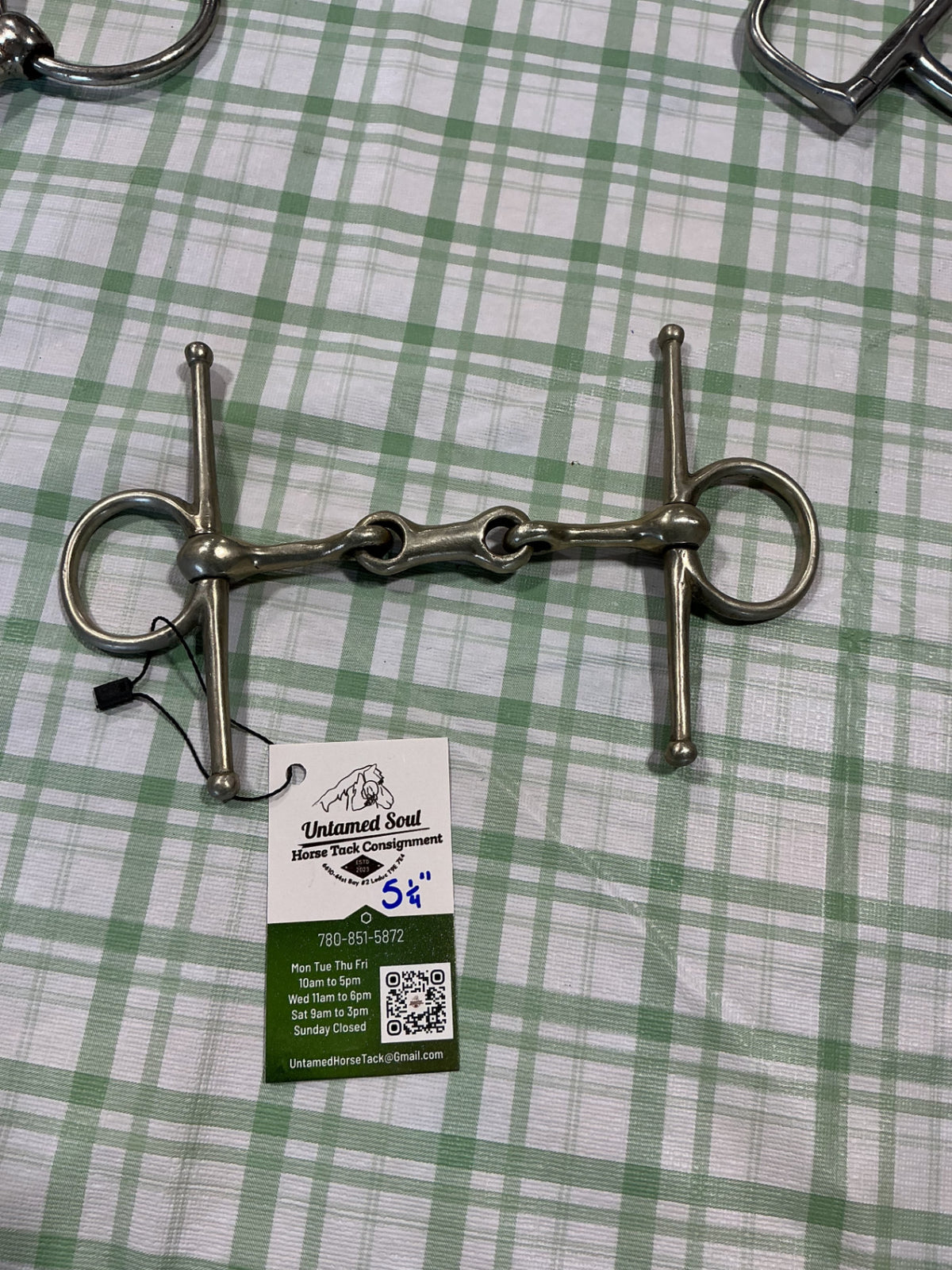 french linked bit full cheek 