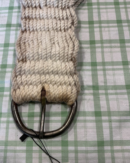 western rope cinch white 30"