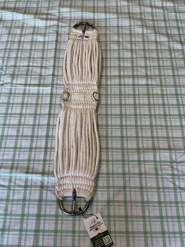 Western Cinch – Cowboy Tack White Cotton Rope, 28" | Used, Good