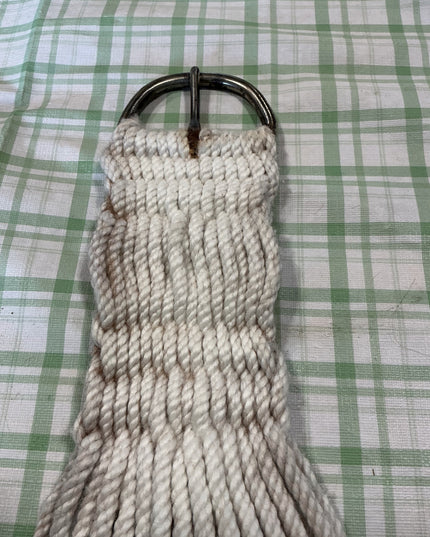 western rope cinch white 30"