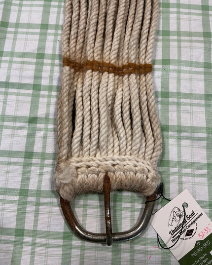 western rope cinch 32-33"