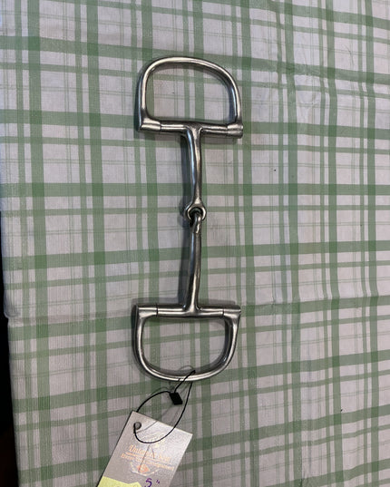 d ring snaffle single joint 
