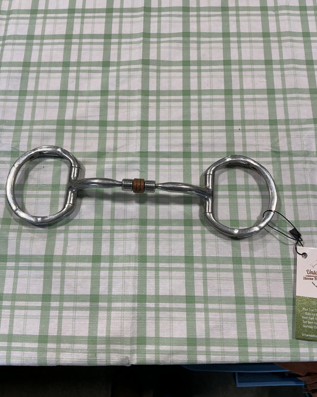 myler mboy low port comfort snaffle eggbutt bit with copper inlay