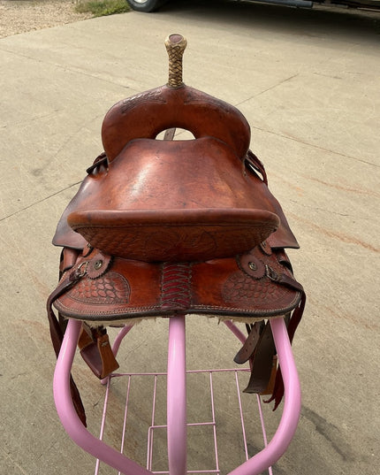 Western Barrel Saddle S14" G7"