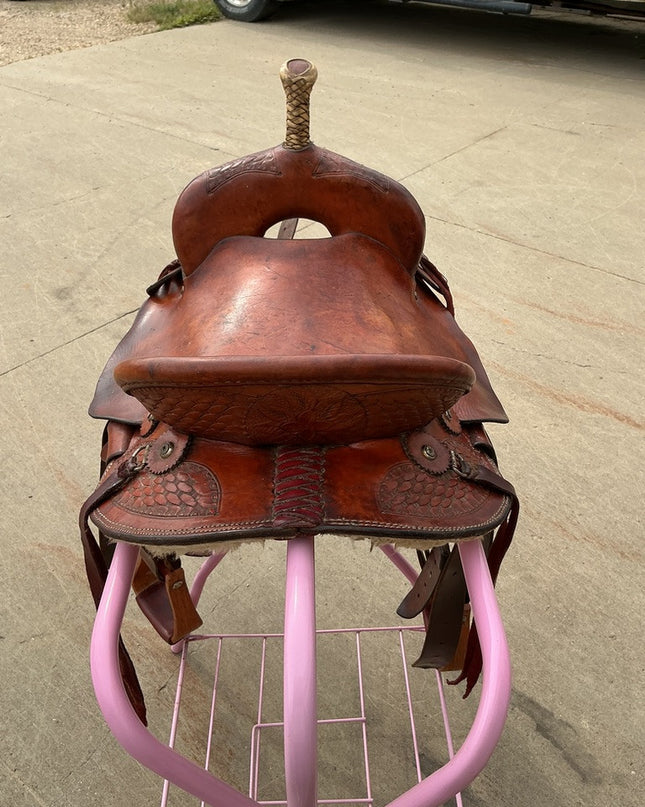 Western Barrel Saddle S14" G7"