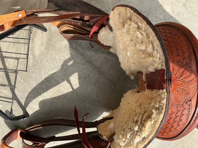 Western Barrel Saddle S14" G7"